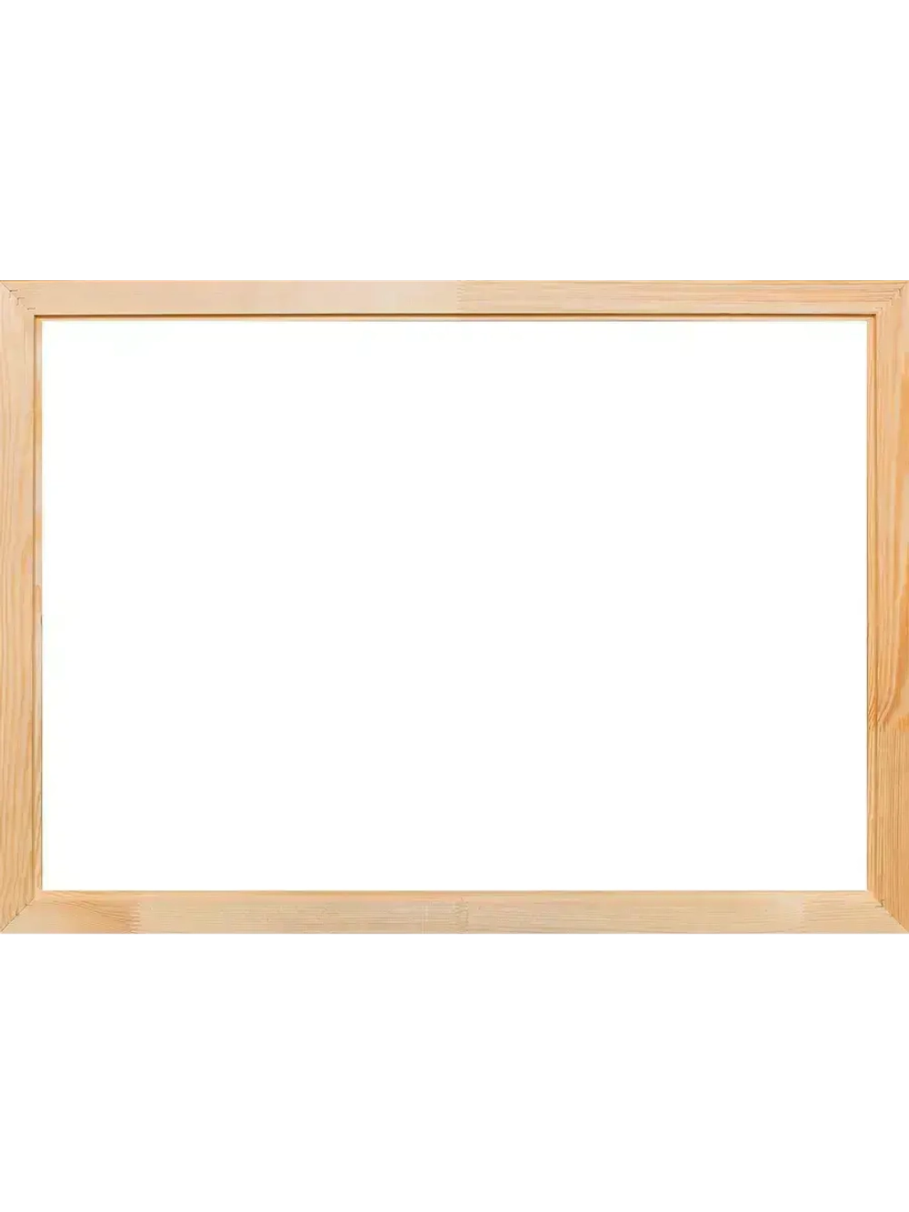 Деревянная рама 60x70 для картин на подрамнике сеч. 40x18