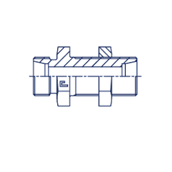 Соединение PD DS06 14х1.5 (корпус)