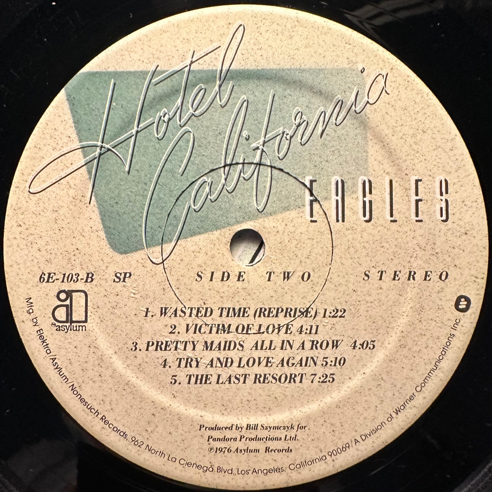 Eagles- Hotel California (США 1976г.)