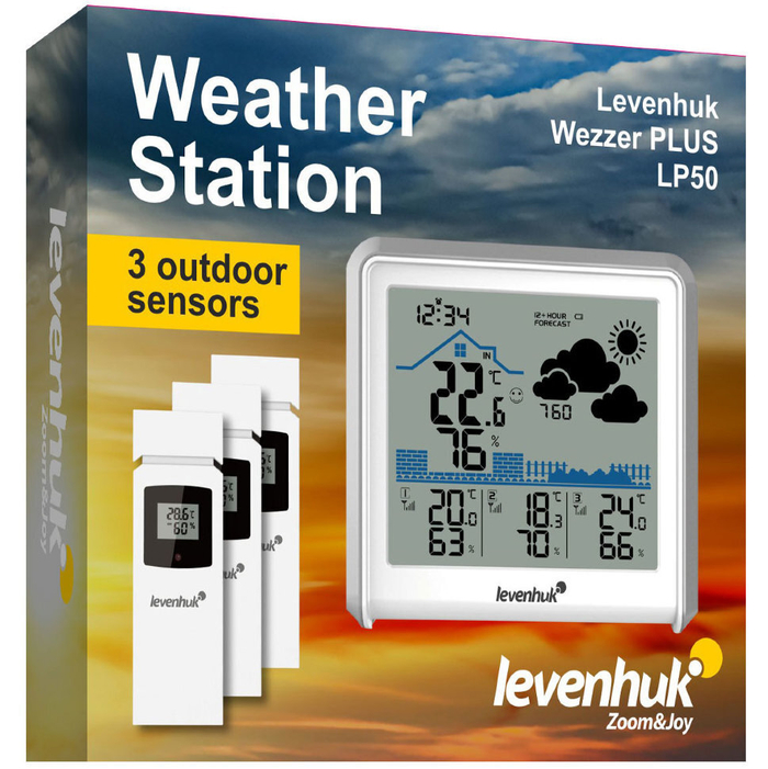 Метеостанция Levenhuk Wezzer PLUS LP50