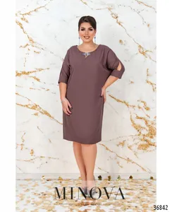Платье 3132-В-мокко Minova