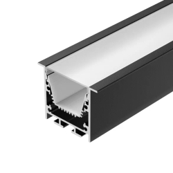 Профиль LINIA45-F-TRAY-2000 BLACK (Arlight, Алюминий) 062191