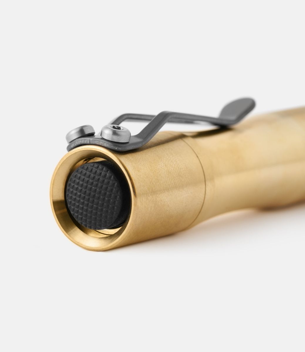 Tactile Turn Apollo Flashlight Bronze — фонарик из бронзы