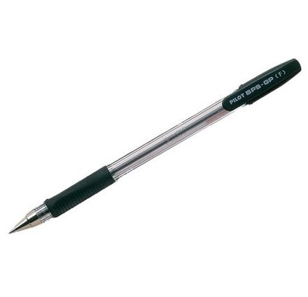 Ручка шариковая Pilot чёрная, 0.7мм, масляный стержень, грип