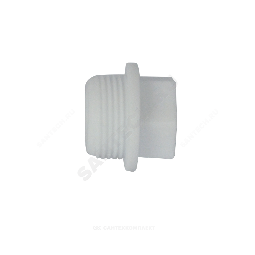 Заглушка PP-R белая Дн 25х3/4" НР PRO VALFEX 10163025-PRO