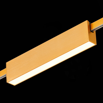 ST817.206.12 Магнитный трековый светильник FARM Золотистый LED 1*12W 3000K 580Lm Ra90 120 IP20 L232xW24xH48,5 24V