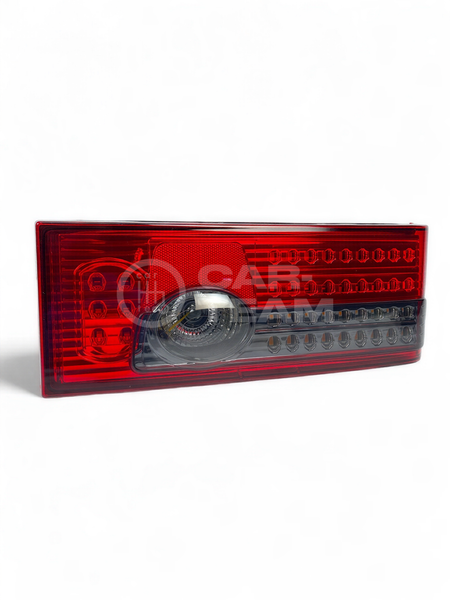 Задние фонари ВАЗ 2108, 2109, 2113, 2114 светодиодные с плавающими поворотниками, красно-серые