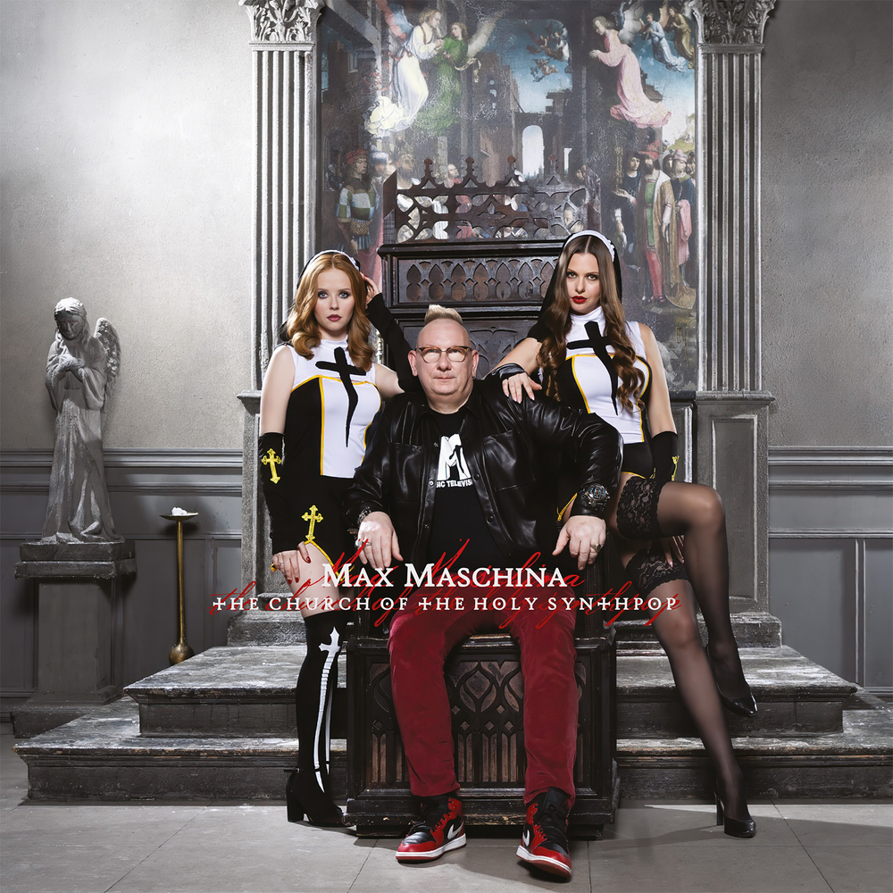 LP: Max Maschina — «The Church Of The Holy Synthpop» (2025) [Black Vinyl]