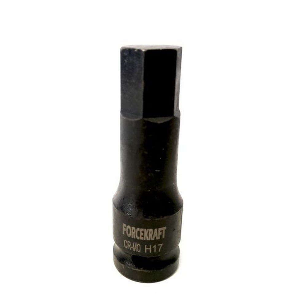 Головка-бита 6-гранная ударная 18мм,1/2'' FORCEKRAFT FK-24407818MPB