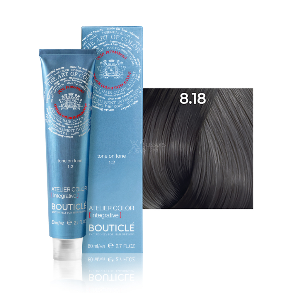 Полуперманентный краситель для тонирования волос Bouticle Atelier Color Intergative