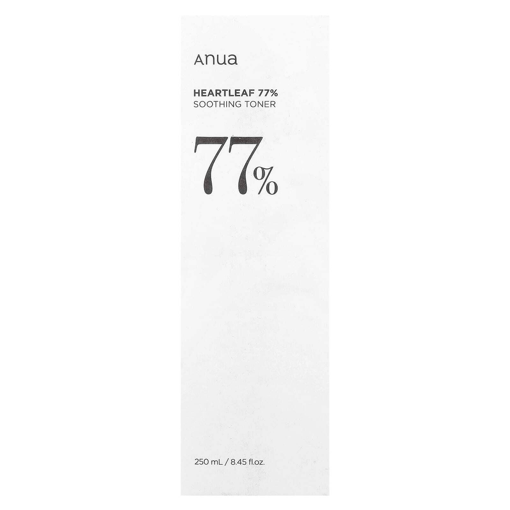 Anua, Heartleaf 77% успокаивающий тоник, 250 мл (8,45 жидк. унции)