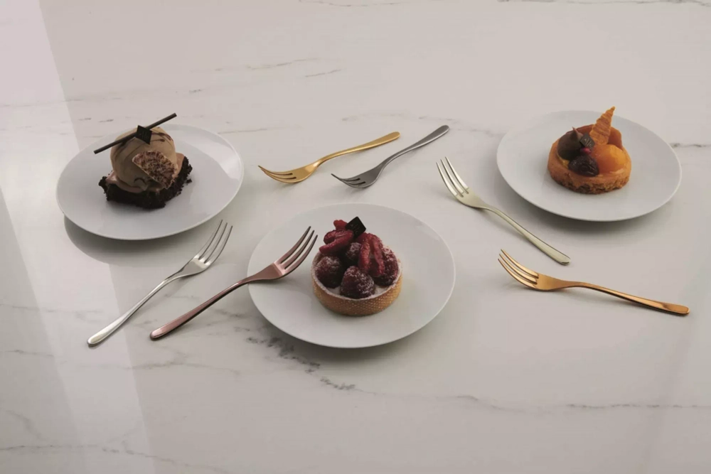 Sambonet - Набор из 6 медных вилок Taste PVD / артикул   52553CA5  / GTIN 8014808164354