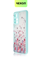 Чехол BROSCORP для Poco M4 Pro 5G оптом (арт. XM-PM4P-ST-TPU-SKY-PRINT)