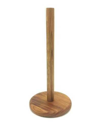 Кухонный держатель для бумажного полотенца; дуб; D=150,H=320мм.
