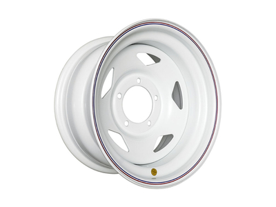 Диск усиленный УАЗ стальной белый 5x139,7 8xR16 d110 ET-25 (треугольник)