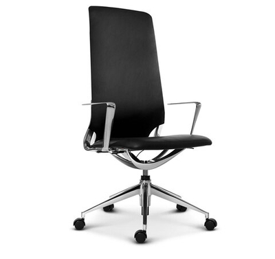 ARCO-HB Кресло руководителя ЧЕРН/ПОЛ.АЛЮМ.