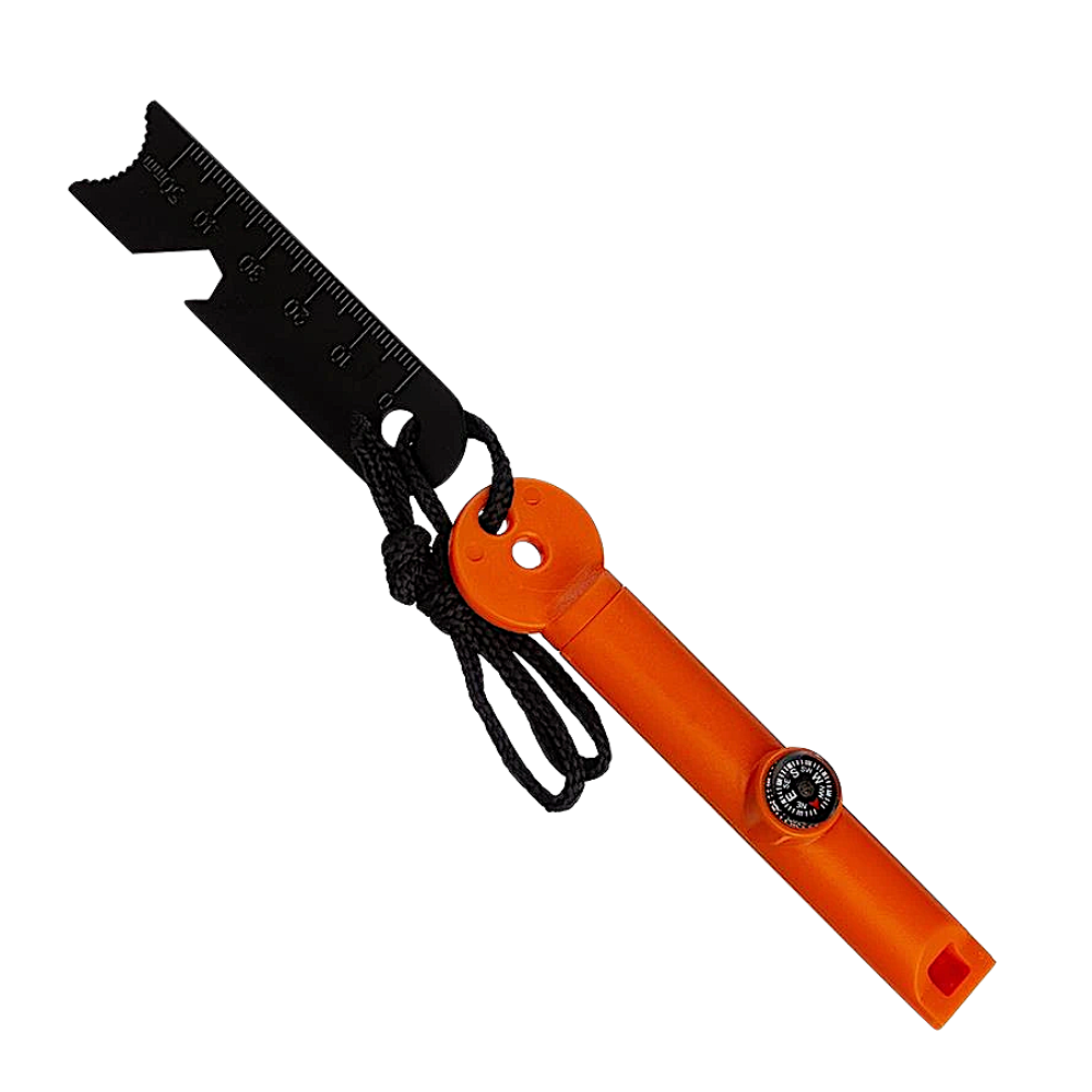Огниво PR-23508-9 + шнурок, кресало, компас и свисток