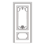 Оформление дверей RODECOR 76001RC*