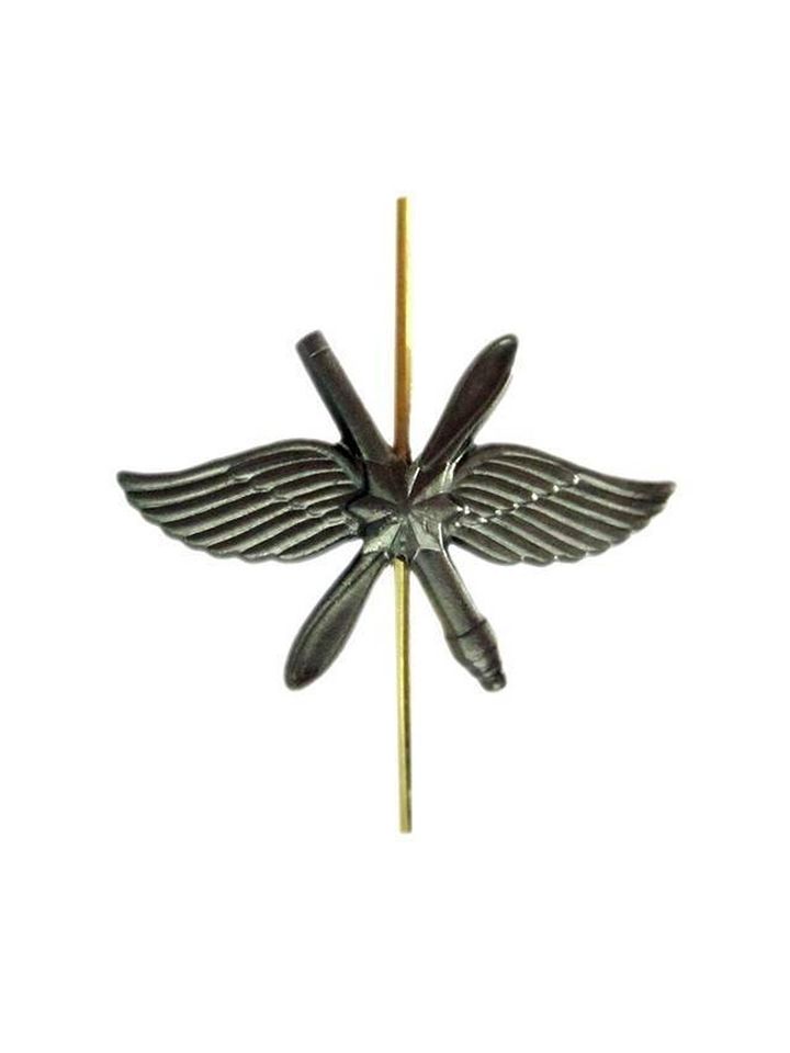 Эмблема петличная ВКС металл полевая