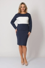 Костюм И 003/джинс-белый