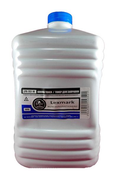 Тонер Lexmark MS/MX 310/410/610/710/810/812 1кг (Tomoegawa) B&W Premium