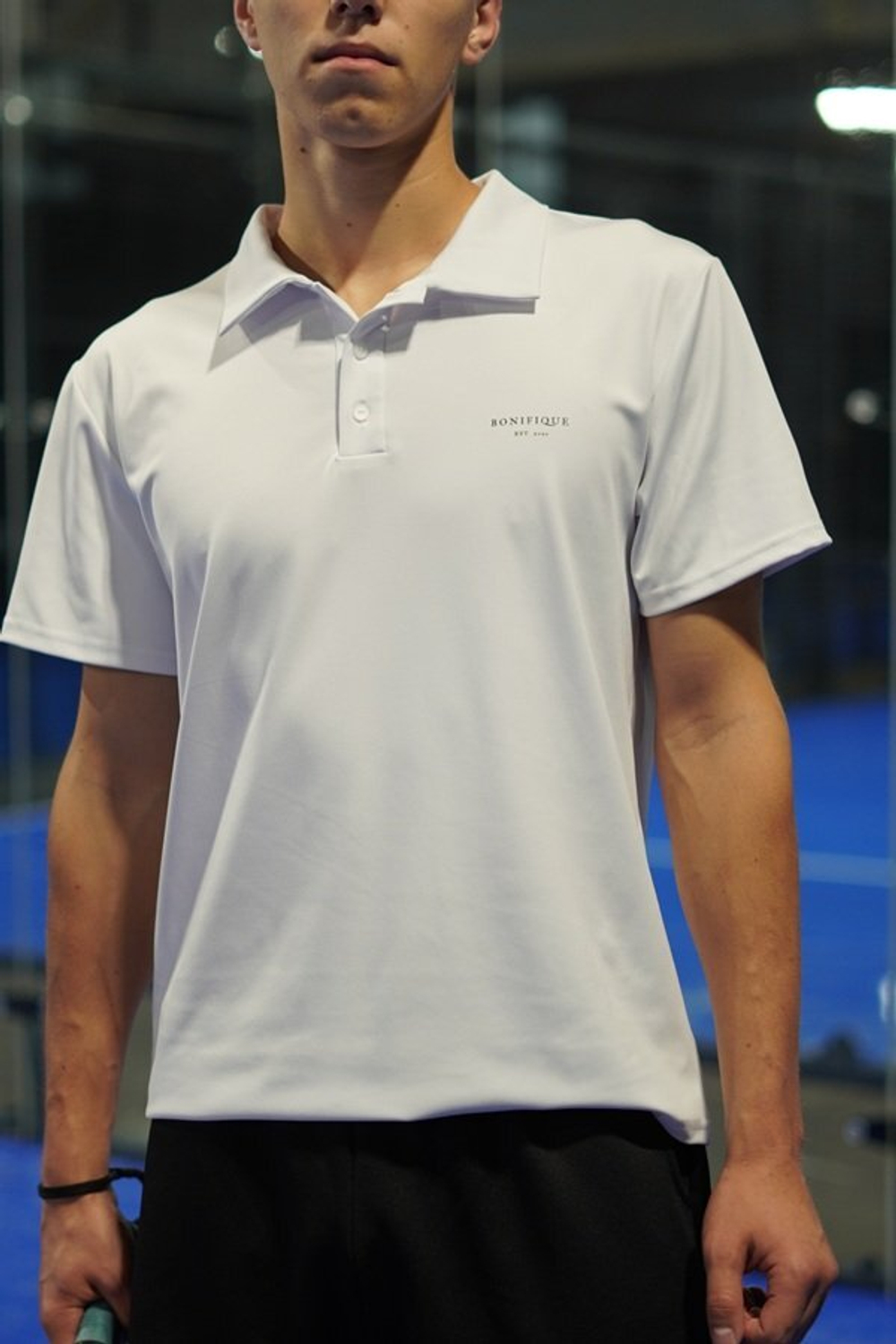 ОДЕЖДА ДЛЯ ТЕННИСА Женская, Поло BONIFIQUE CLASSIC POLO .