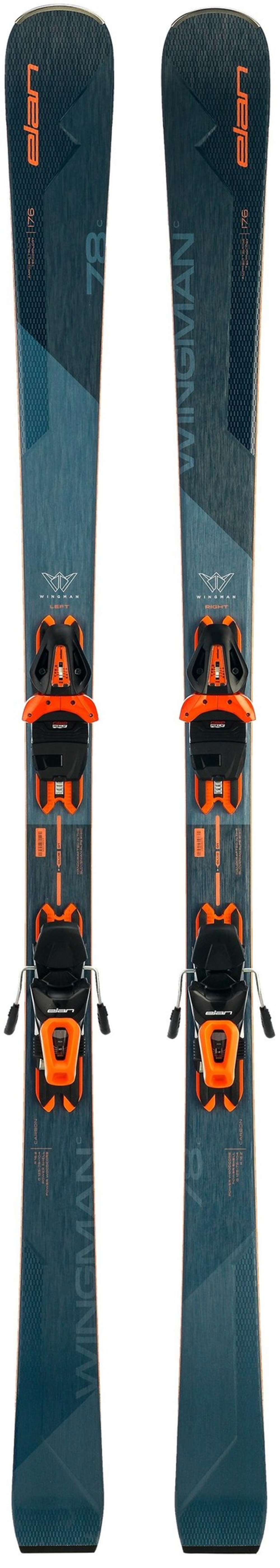 Горные лыжи с креплениями ELAN 2022-23 Wingman 78C Ps + El 10 Shift (см:168)