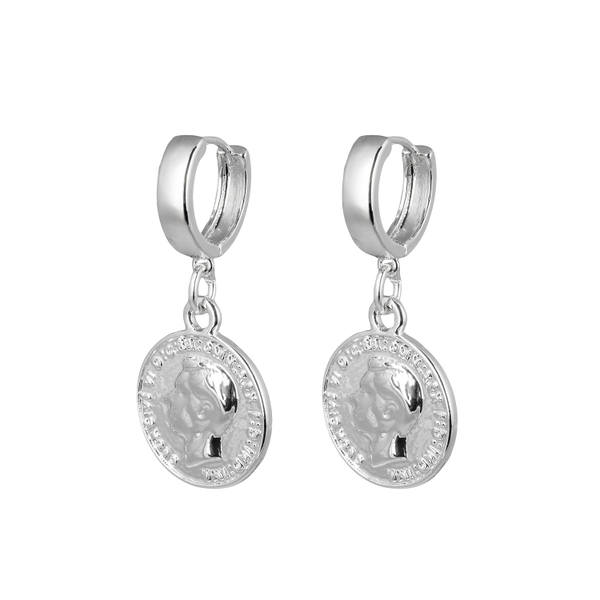 Серьги Fiore Luna With a coin AL4545 S