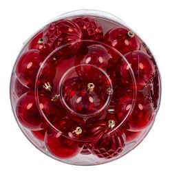 GAEM Набор из 56шт Украшение новогоднее "Шар", L21 W21 H37 см