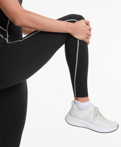 Oysho Длинный комбинезон Compressive, черный