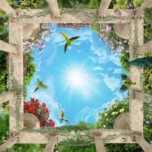 Небо №4 Фотообои и Фрески ручной работы