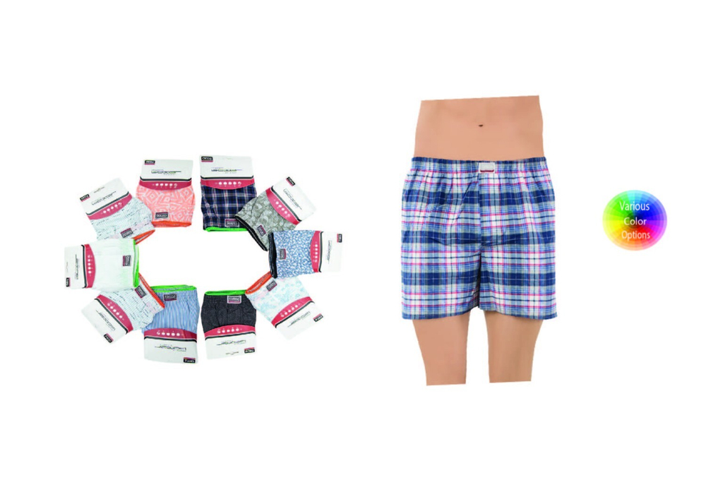 Мужские поплиновые боксеры, ассортимент 1167-A