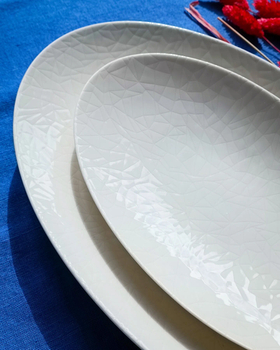 Блюдо овальное 32 см ILLUSION