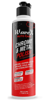 Wavex Chrome & Metal Polish - Полироль для металла и хрома, 350 гр