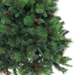 Ёлка «Сокровище зимы» 150 см, ПВХ+леска , шишки (508 веток) (SZ1022-150)
