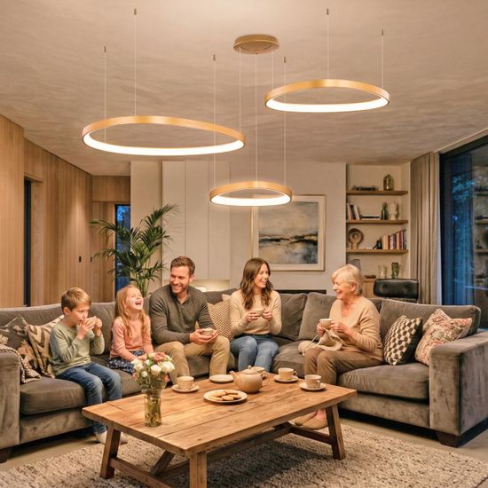 CL756A092 GENKA Золото Смарт Люстра