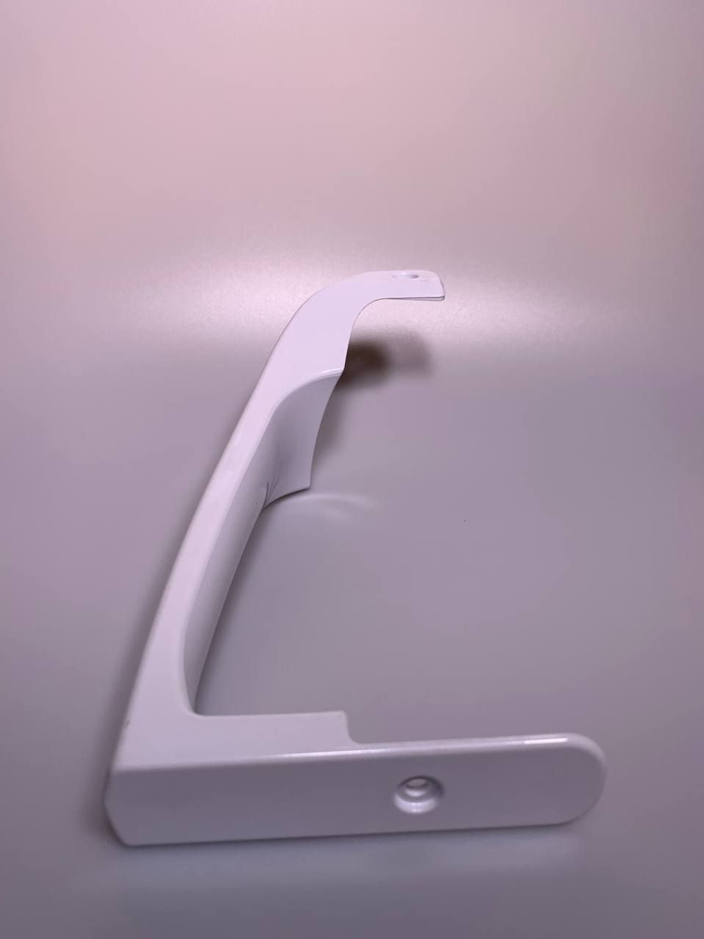 Ручки для холодильника Бирюса изогнутые цвет белый. комплект