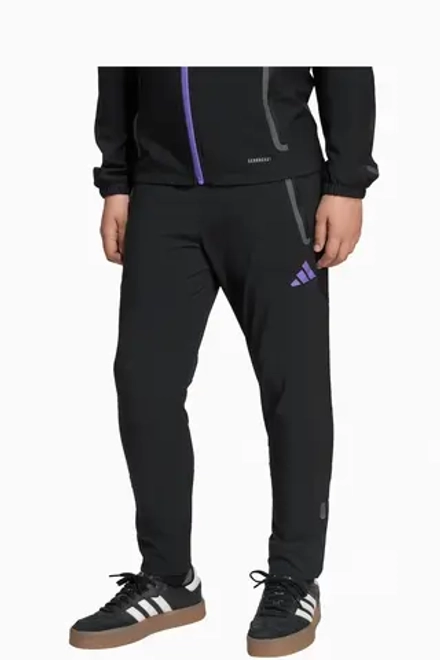 Штаны adidas Manchester United 25/26 Competition Vis Tech Travel Junior - черный