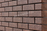 Кирпич лицевой Воротынский одинарный антик, кварц