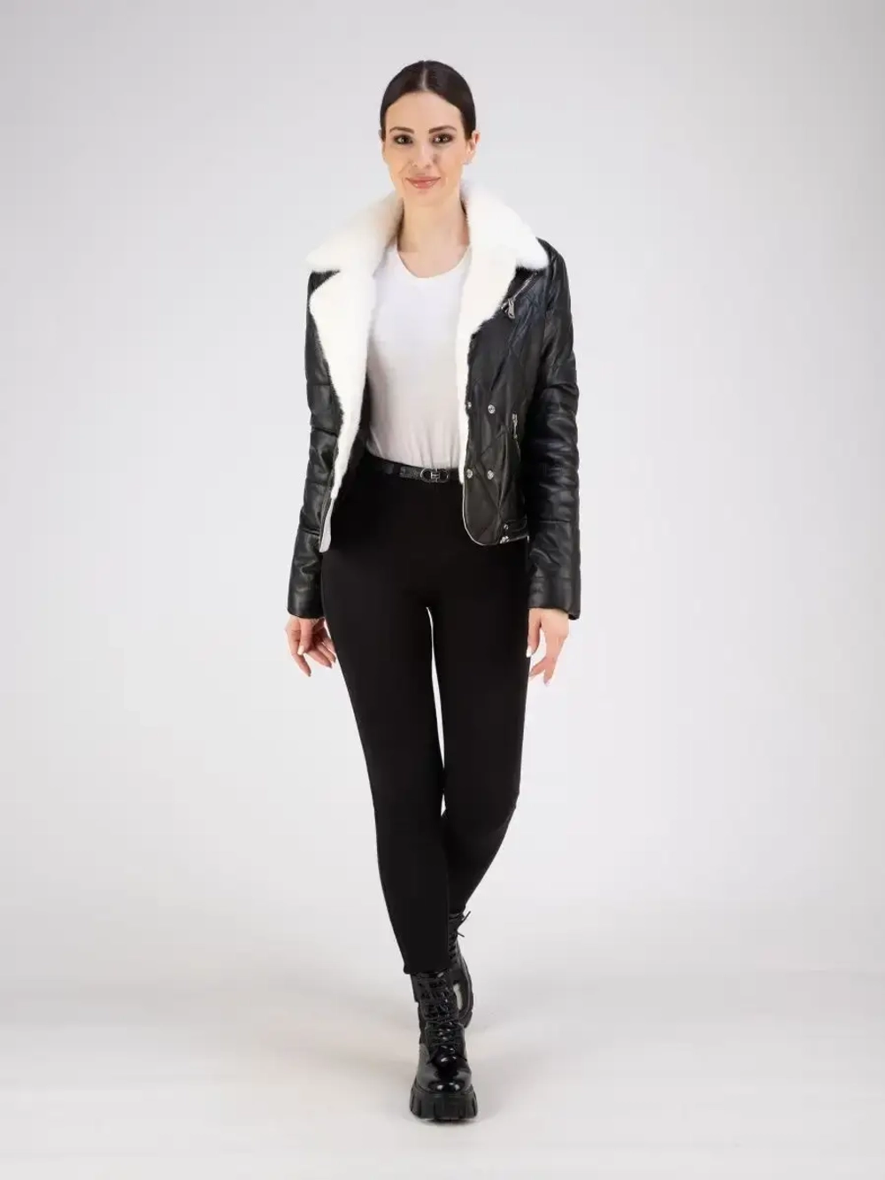 Куртка кожаная из натуральной кожи Турция