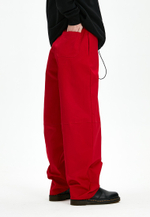 Объемные брюки-карго