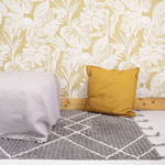 Стираемый коврик Nattiot Lässa Stone S (100 Х 150 см), хлопок, серый