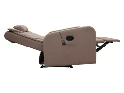 Массажное кресло реклайнер с механическим приводом FUJIMO COMFORT CHAIR F3005 FMF Грейси, Терра, Ваниль