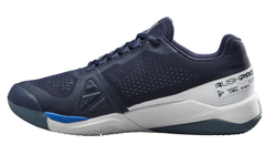 Мужские кроссовки теннисные Wilson Rush Pro 4.0 - navy blazer/white/lapis blue