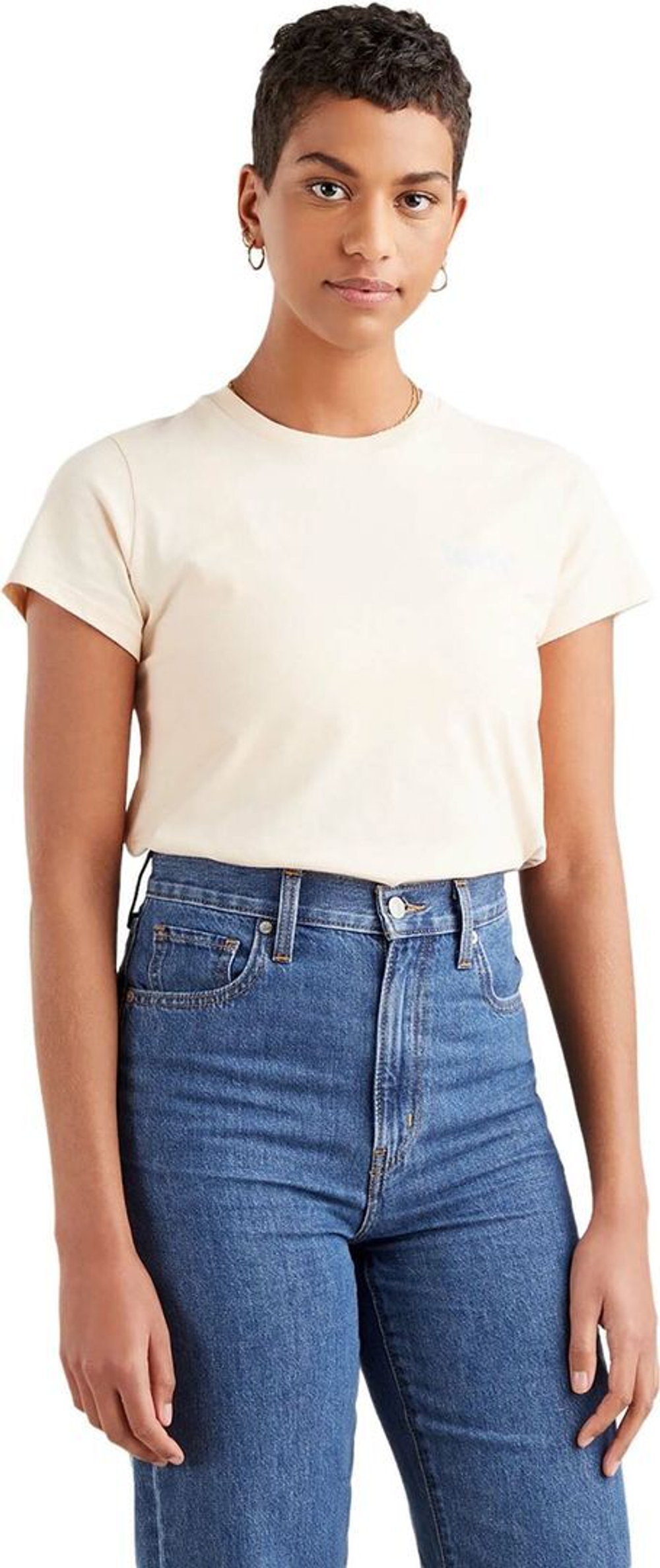 Футболка Levis Levi's Original THE PERFECT TEE REFLECTIVE POSTER LOGO rose