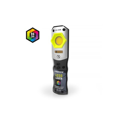 CRI-1250R - Инспекционный фонарь CRI 96+, 1250 Lm, 3 цвета + УФ, 5000 mAh | UNILITE