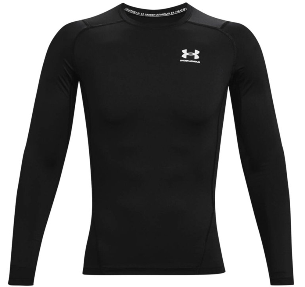 Компрессионная одежда Under Armour HeatGear Armour Comp Long Sleeve M - black