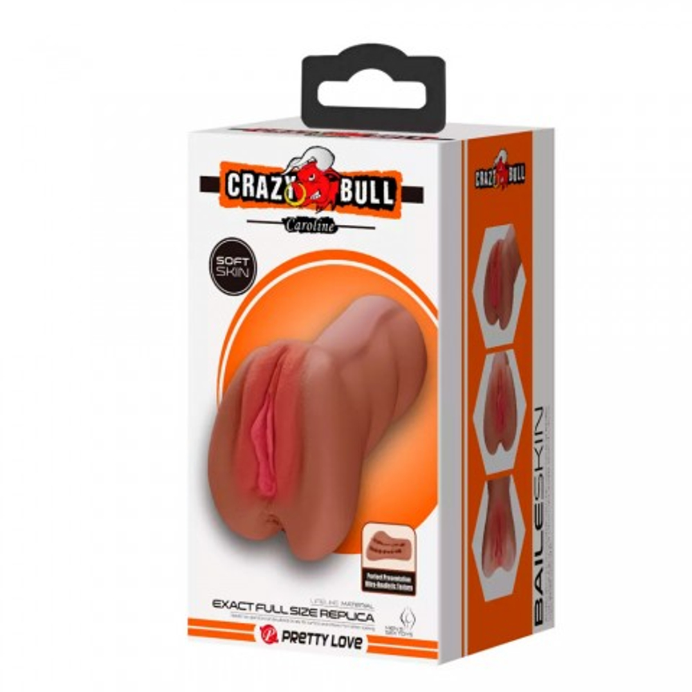 Реалистичный двойной мастурбатор Caroline, вагина и анал