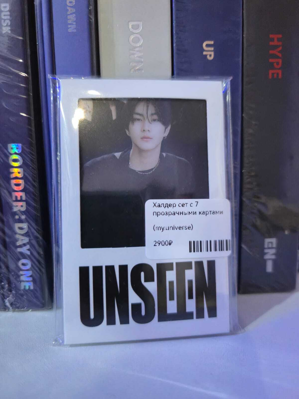 Сет карт ENHYPEN CLEAR PHOTO CARD SET