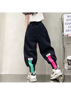 Брюки спортивные с цветными замками